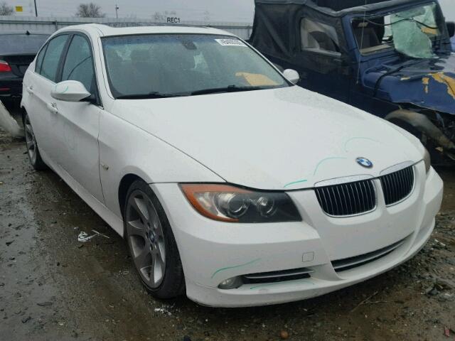 WBAVB73597VH22693 - 2007 BMW 335 I WHITE photo 1