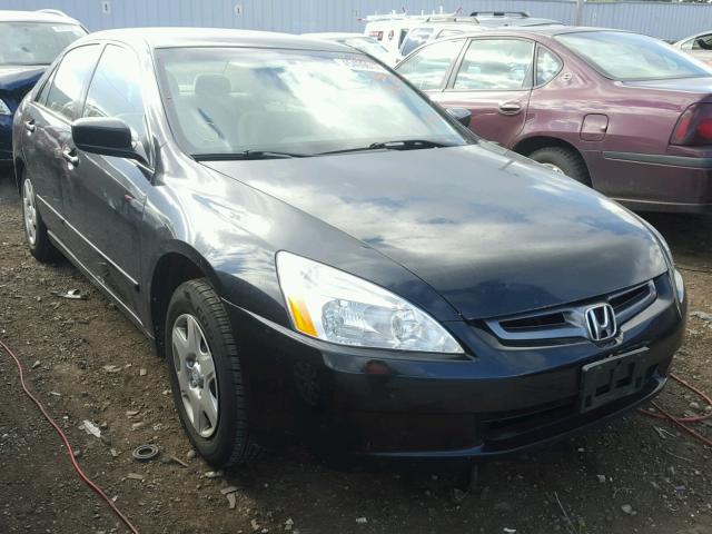 1HGCM56435A139373 - 2005 HONDA ACCORD LX BLACK photo 1