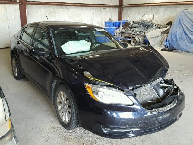 1C3CCBBB4CN108468 - 2012 CHRYSLER 200 TOURIN BLUE photo 1