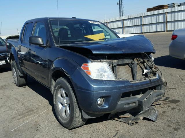 1N6AD0ER5DN735952 - 2013 NISSAN FRONTIER S BLUE photo 1