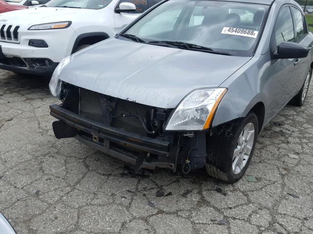 3N1AB61EX7L612377 - 2007 NISSAN SENTRA 2.0 GRAY photo 9