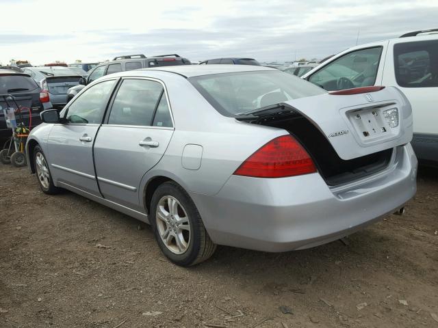 1HGCM56316A101276 - 2006 HONDA ACCORD SE SILVER photo 3