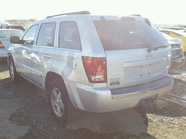 1J8HR58247C519968 - 2007 JEEP GRAND CHER SILVER photo 3