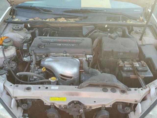 4T1BE32KX5U015451 - 2005 TOYOTA CAMRY LE BEIGE photo 7