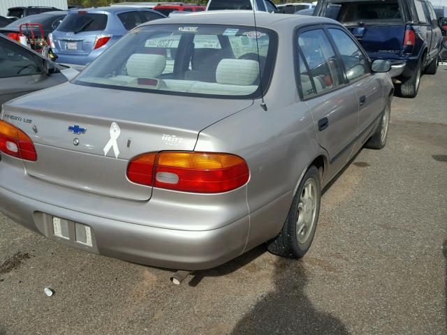 1Y1SK52892Z423432 - 2002 CHEVROLET GEO PRIZM 金色 照片 4