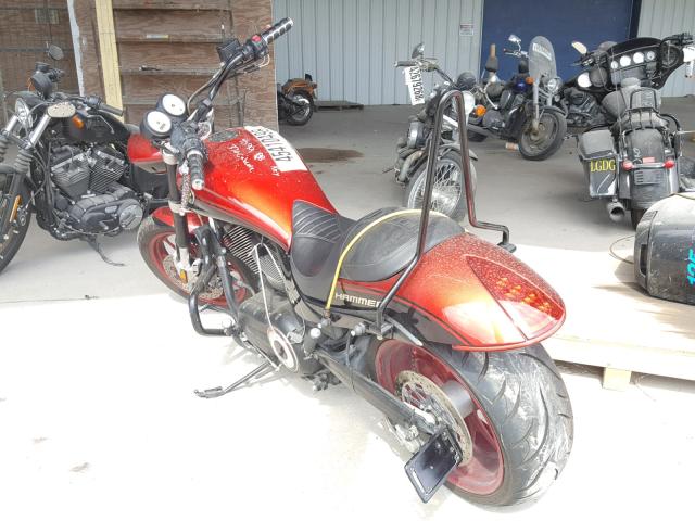 5VPHS26D673005748 - 2007 VICTORY MOTORCYCLES HAMMER S Қызыл фото 3