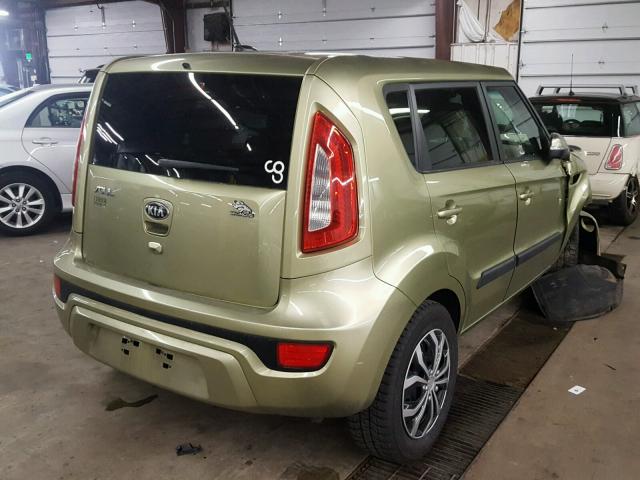 KNDJT2A69D7543368 - 2013 KIA SOUL + GREEN photo 4