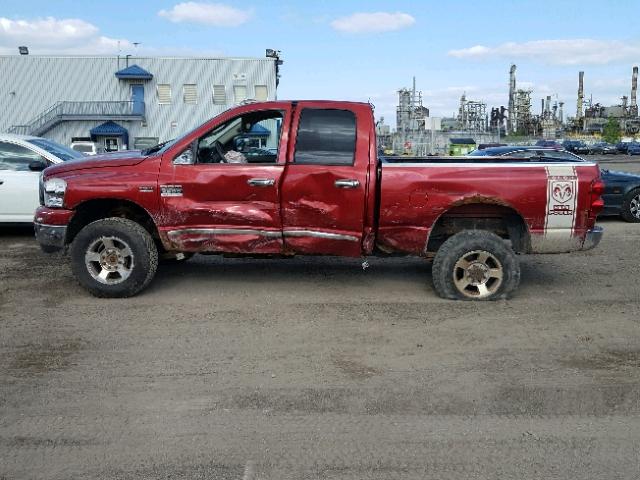 1D7KS28D27J585650 - 2007 DODGE RAM 2500 S Qırmızı foto 9