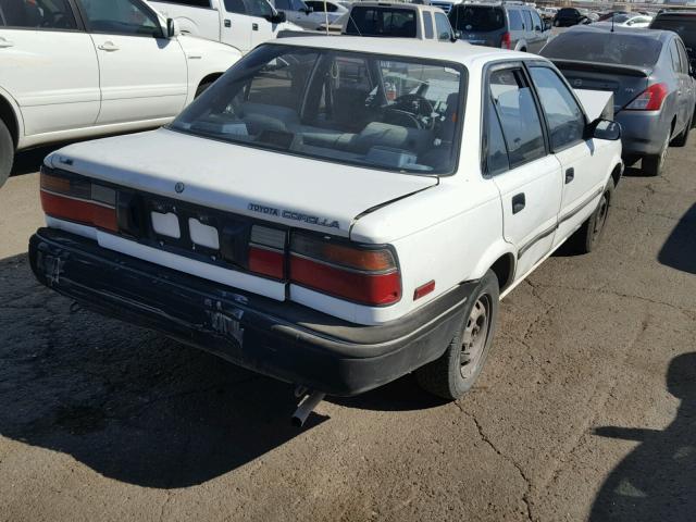 JT2AE93E1K0110987 - 1989 TOYOTA COROLLA LE WHITE photo 4