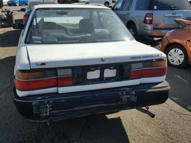 JT2AE93E1K0110987 - 1989 TOYOTA COROLLA LE WHITE photo 9