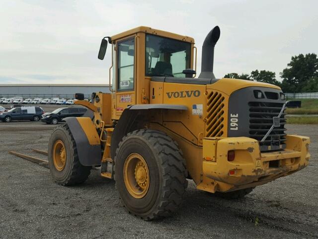 L90EV66902 - 2005 VOLVO L90E YELLOW photo 3