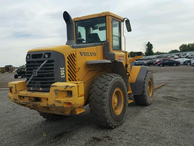 L90EV66902 - 2005 VOLVO L90E YELLOW photo 4