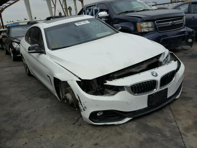 WBA3N5C57FK620924 - 2015 BMW 428 XI WHITE photo 1