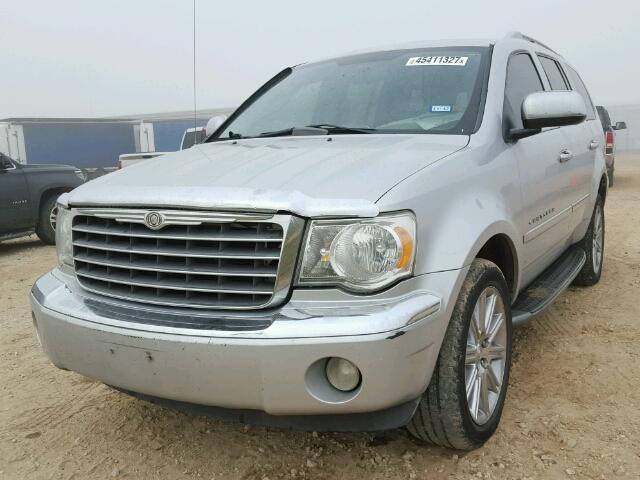 1A8HX58257F575096 - 2007 CHRYSLER ASPEN LIMI SILVER photo 2