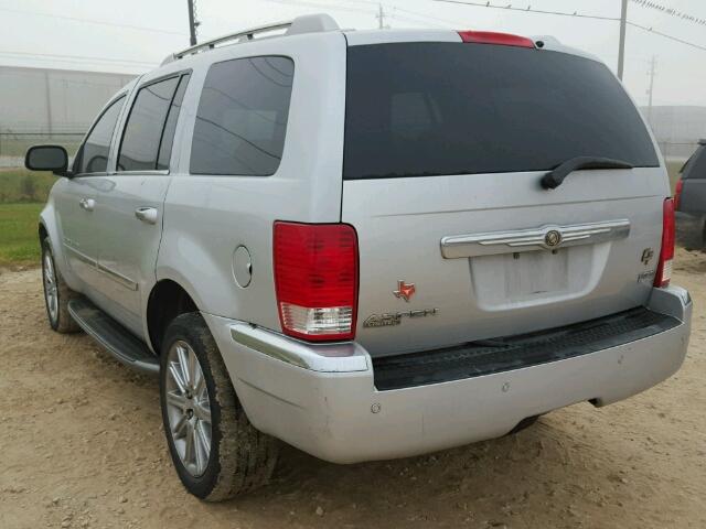 1A8HX58257F575096 - 2007 CHRYSLER ASPEN LIMI SILVER photo 3