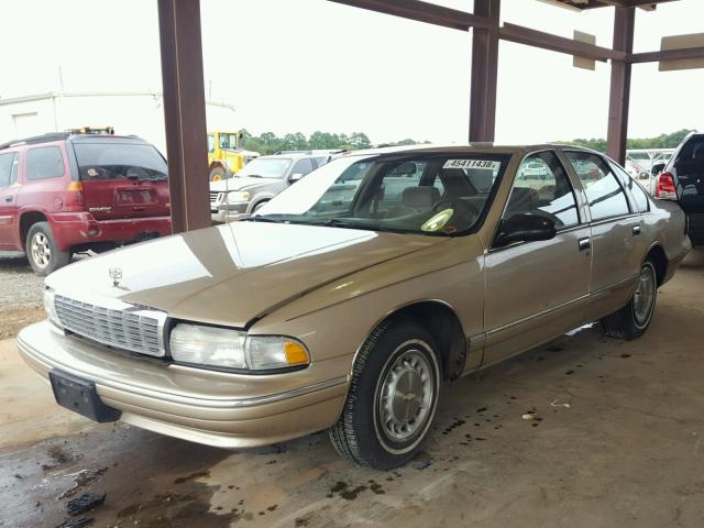 1G1BL52W5TR116544 - 1996 CHEVROLET CAPRICE CL 金色 照片 2