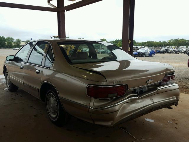1G1BL52W5TR116544 - 1996 CHEVROLET CAPRICE CL 金色 照片 3