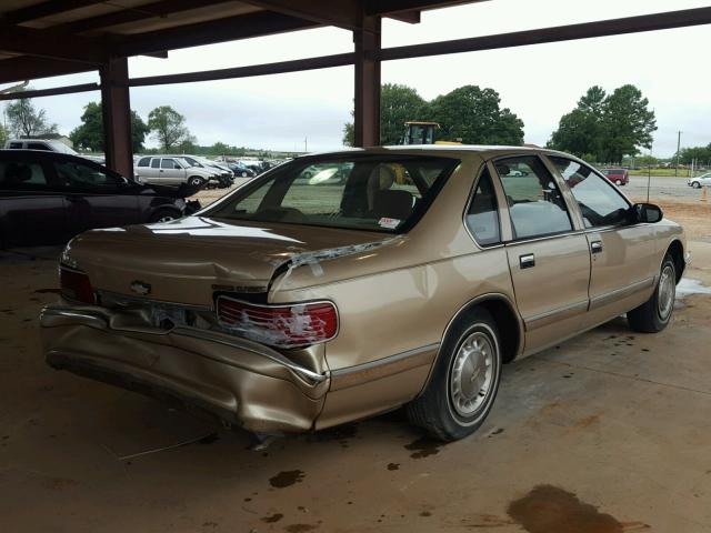 1G1BL52W5TR116544 - 1996 CHEVROLET CAPRICE CL GOLD photo 4