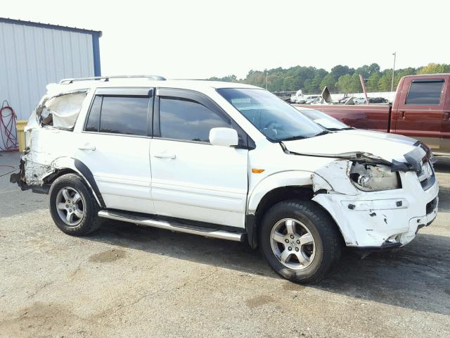 5FNYF28708B004416 - 2008 HONDA PILOT EXL WHITE photo 9