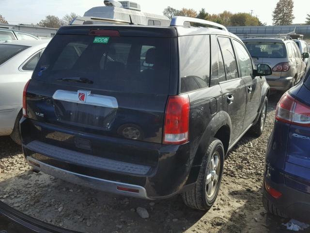 5GZCZ33D97S844764 - 2007 SATURN VUE BLACK photo 4