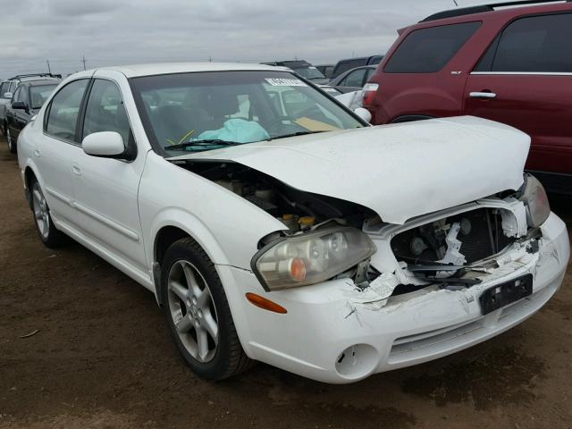 JN1DA31D52T423288 - 2002 NISSAN MAXIMA WHITE photo 1