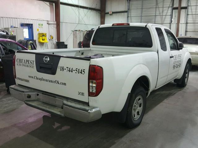 1N6BD06T97C403270 - 2007 NISSAN FRONTIER WHITE photo 4