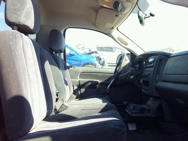 3D7KU26D44G222051 - 2004 DODGE RAM 2500 S RED photo 5