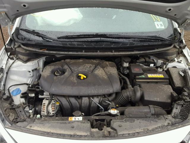 KNAFK4A62G5492748 - 2016 KIA FORTE LX SILVER photo 7