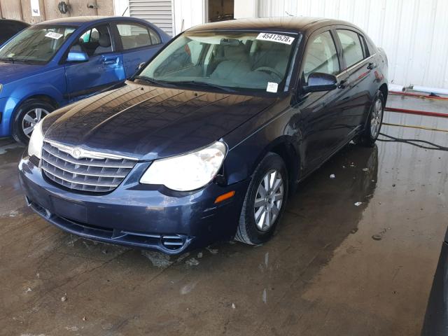 1C3LC46K08N122879 - 2008 CHRYSLER SEBRING LX BLUE photo 2