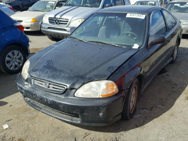 1HGEJ7125WL102530 - 1998 HONDA CIVIC HX BLACK photo 2