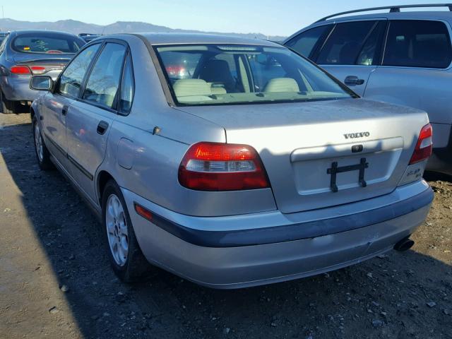 YV1VS29531F657085 - 2001 VOLVO S40 1.9T SILVER photo 3