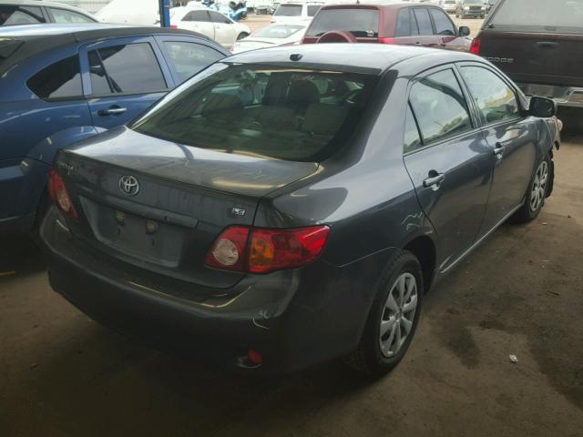 JTDBU4EE7A9114972 - 2010 TOYOTA COROLLA BA GRAY photo 4