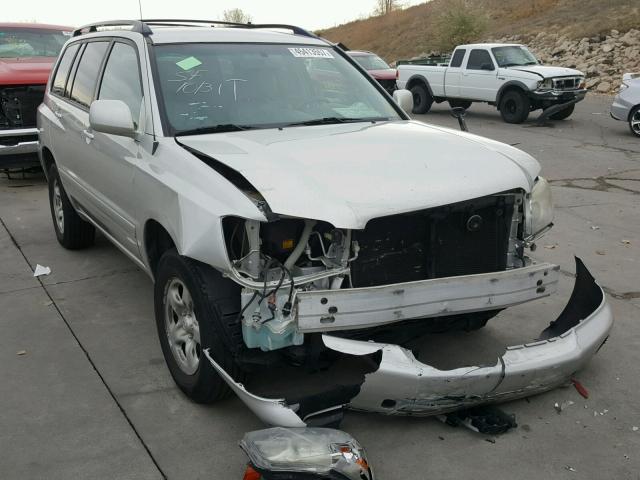 JTEEP21A470204505 - 2007 TOYOTA HIGHLANDER SILVER photo 1