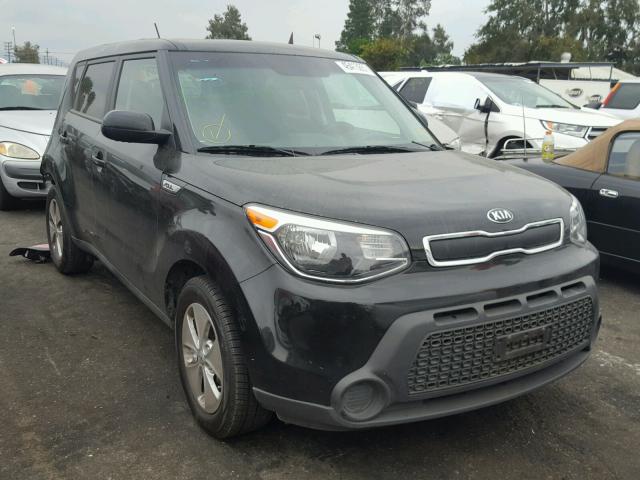 KNDJN2A20G7349288 - 2016 KIA SOUL BLACK photo 1