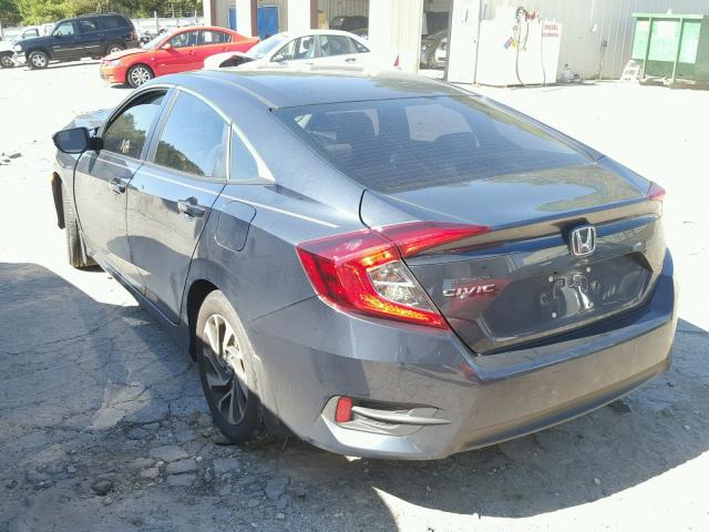 19XFC2F74GE093057 - 2016 HONDA CIVIC EX BLUE photo 3