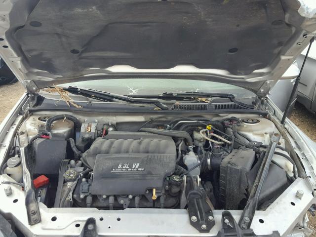 2G1WD58C979213449 - 2007 CHEVROLET IMPALA SUP 银色 照片 7
