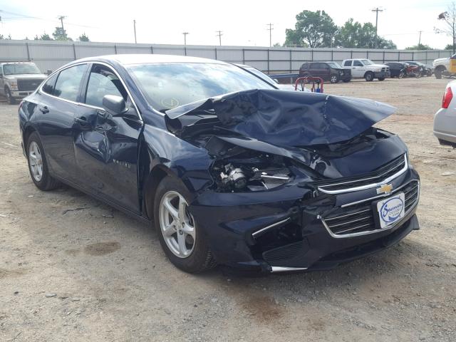 1G1ZB5ST4HF190800 - 2017 CHEVROLET MALIBU LS 蓝色 照片 1
