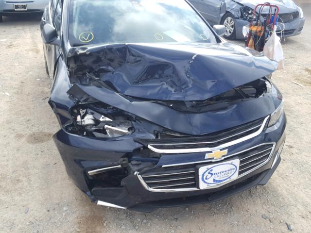 1G1ZB5ST4HF190800 - 2017 CHEVROLET MALIBU LS 蓝色 照片 9