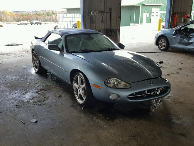 SAJDA42C12NA26520 - 2002 JAGUAR XK8 BLUE photo 1