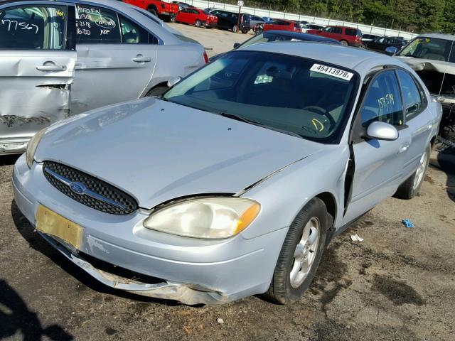 1FAFP55223A222220 - 2003 FORD TAURUS SES SILVER photo 2