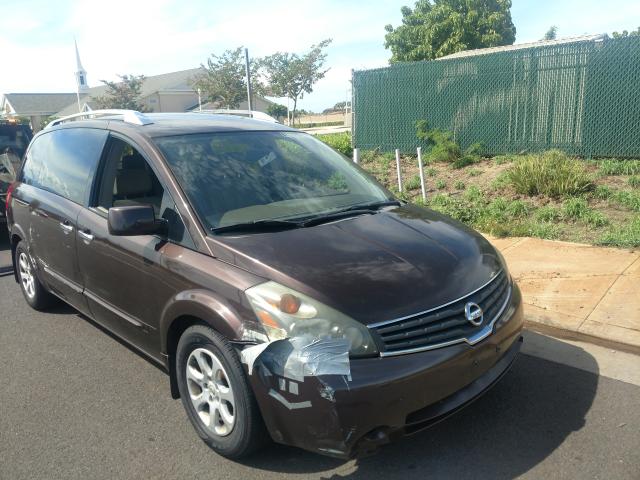 5N1BV28U77N137779 - 2007 NISSAN QUEST BROWN photo 1