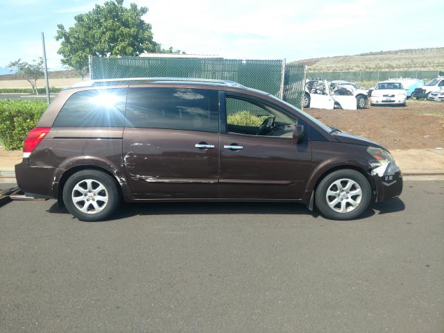 5N1BV28U77N137779 - 2007 NISSAN QUEST BROWN photo 9