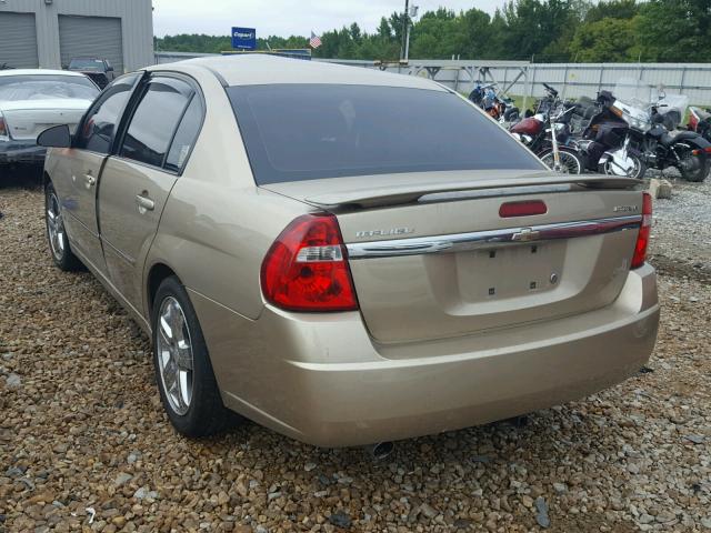 1G1ZU53886F171376 - 2006 CHEVROLET MALIBU LTZ 金色 照片 3