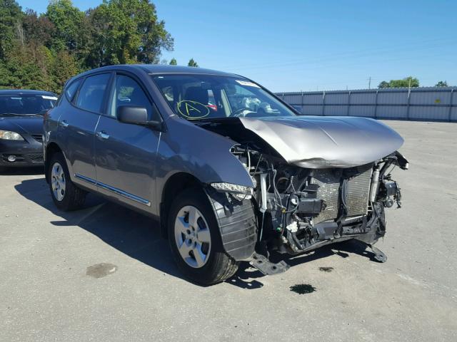 JN8AS5MV6DW643140 - 2013 NISSAN ROGUE S SILVER photo 1