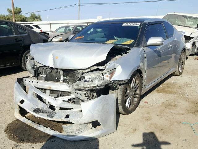 JTKJF5C70B3013558 - 2011 TOYOTA SCION TC 银色 照片 2