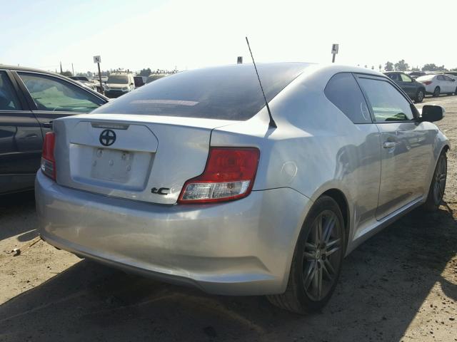 JTKJF5C70B3013558 - 2011 TOYOTA SCION TC 银色 照片 4