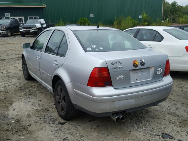 3VWSK69M43M081210 - 2003 VOLKSWAGEN JETTA GLS SILVER photo 3