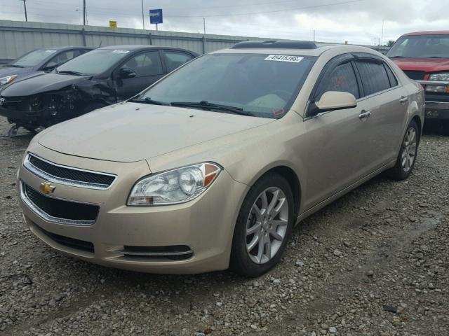 1G1ZE5E07CF269394 - 2012 CHEVROLET MALIBU LTZ 米色 照片 2