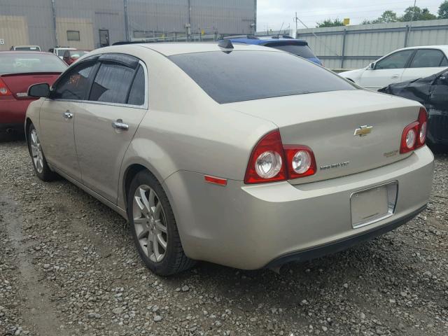 1G1ZE5E07CF269394 - 2012 CHEVROLET MALIBU LTZ 米色 照片 3