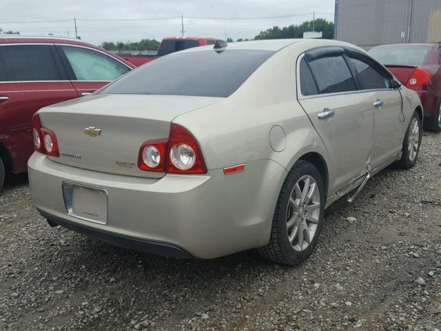 1G1ZE5E07CF269394 - 2012 CHEVROLET MALIBU LTZ 米色 照片 4